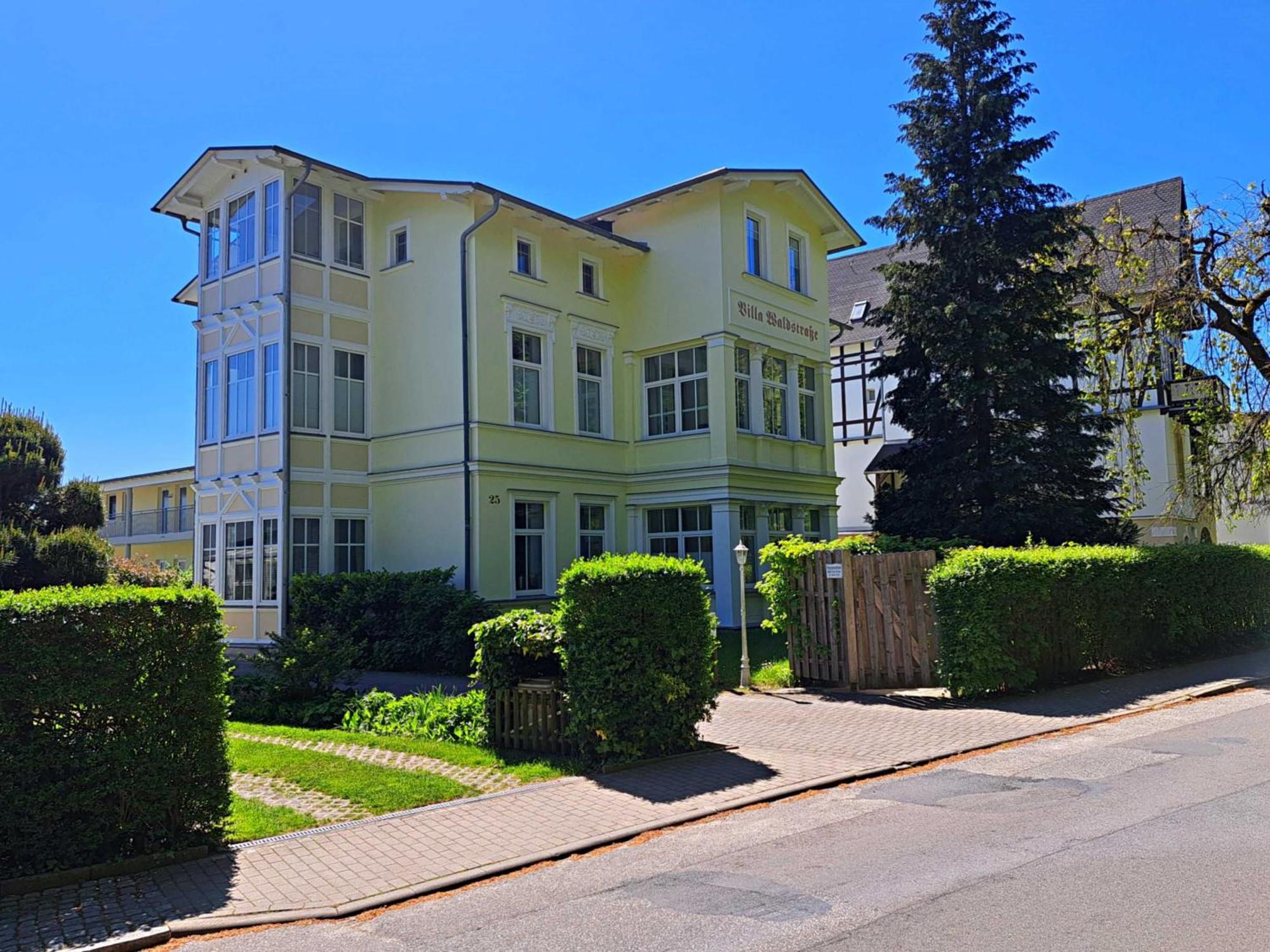 Villa Waldstrasse Wohnung 05 Heringsdorf  Buitenkant foto